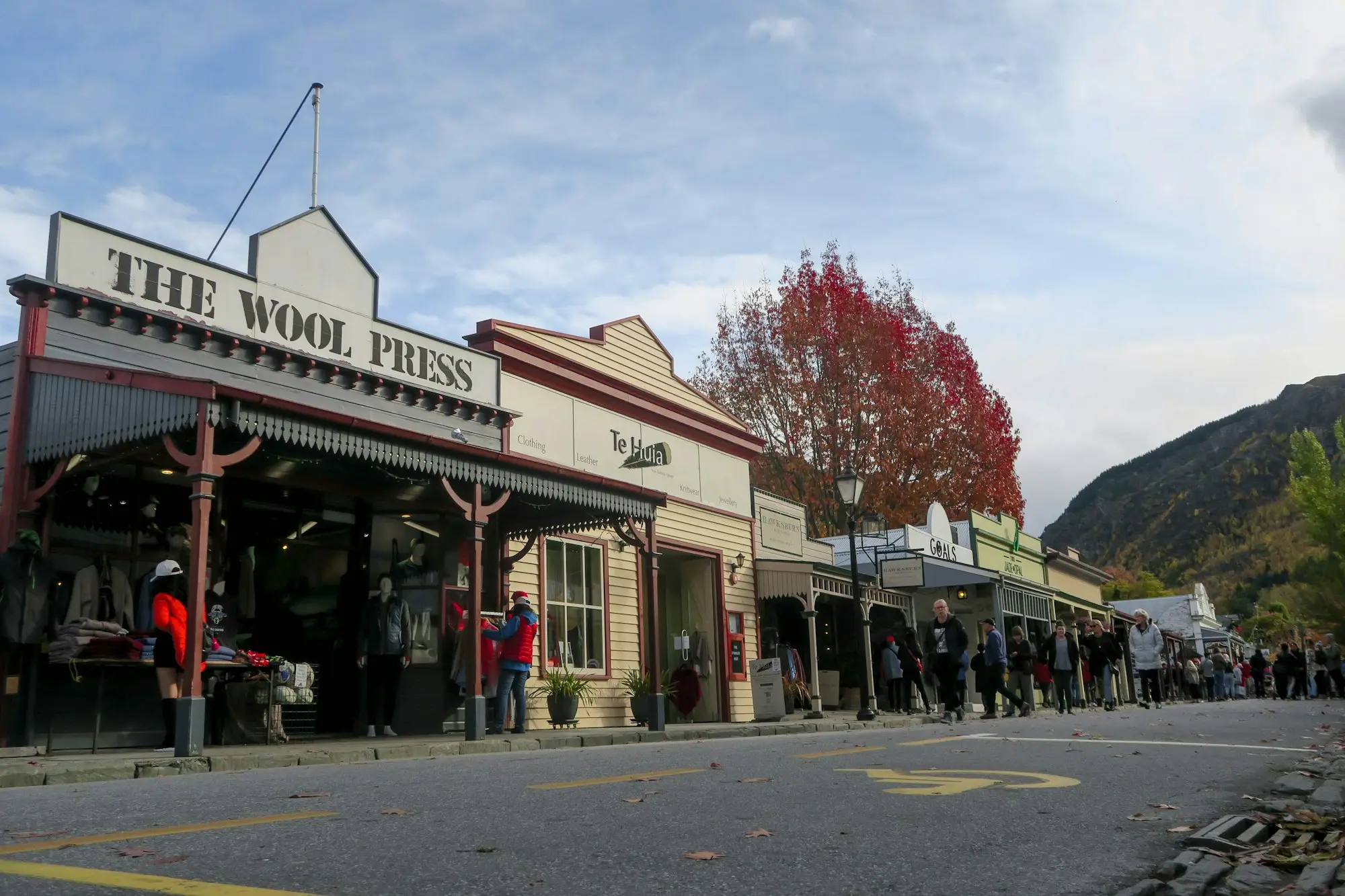 Heritage-listed shopfront on an Australian country town main street, used as security for a business loan