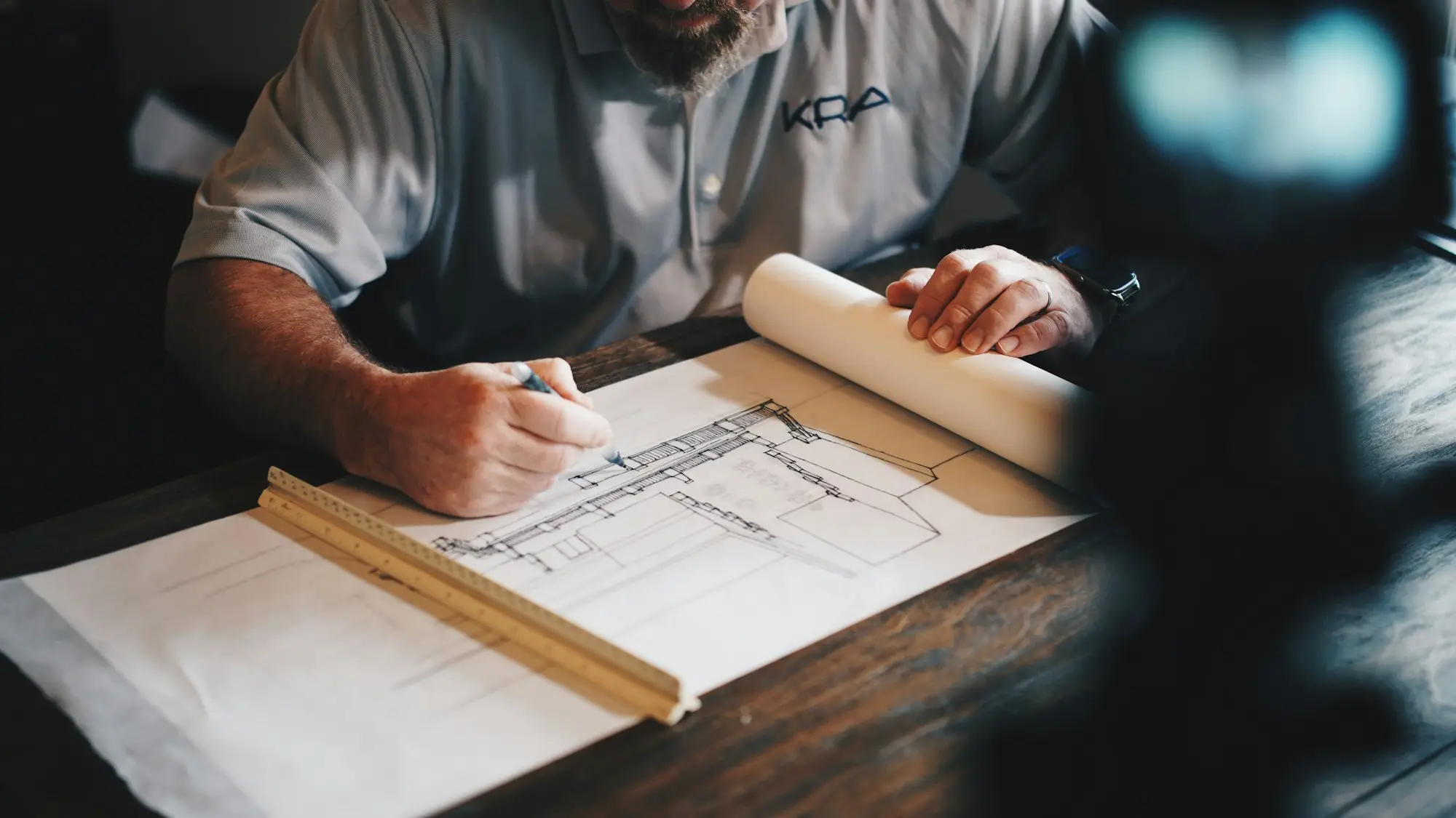 Developer reviewing occupation certificate and strata plan documents for a residual stock loan application